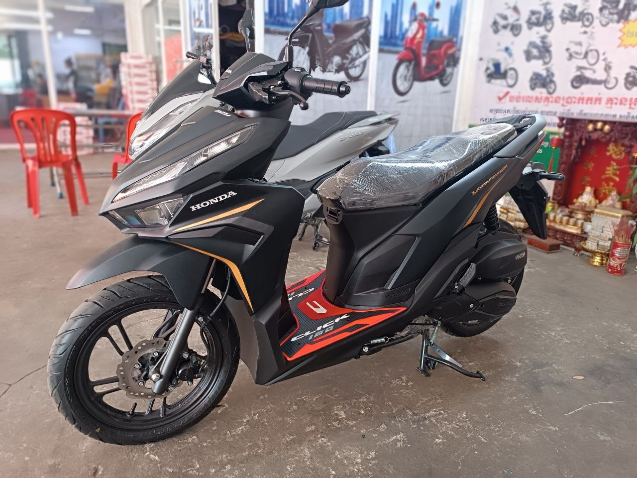 Honda vario 125cc 2024 មួយទឹកក្រដាសពន្ធ